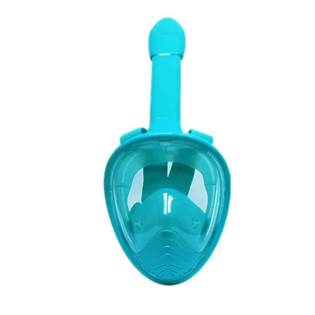 Kids' Full Face Snorkeling Mask - 180° View with Dry Top Technology