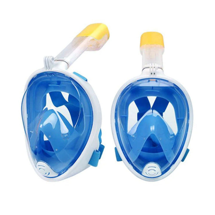 Kids' Full Face Snorkeling Mask - 180° View with Dry Top Technology
