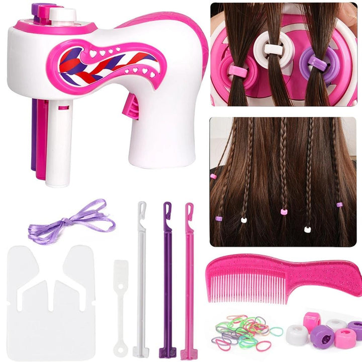 Kids' Automatic Braiding Set – Fun and Creative Hairstyling