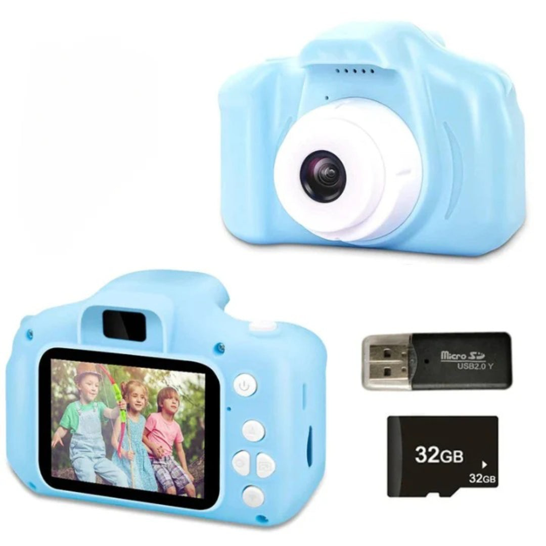 Kids' Digital Camera: Drop-Resistant with 1080P HD Quality