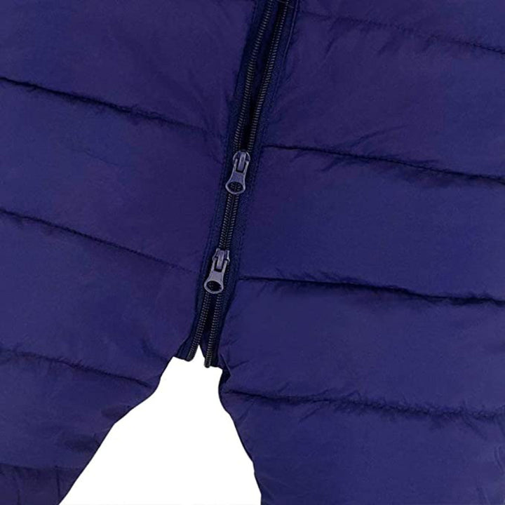 Fleece-Lined Infant Ski Suit with Matching Hat
