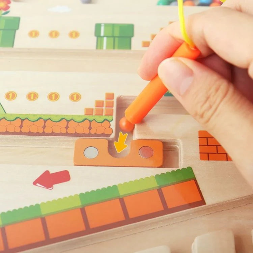 Montessori Color and Number Maze – Engaging Learning Through Play for Kids