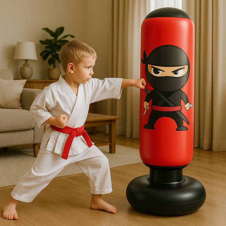 Standalone Boxing Training Bag - Perfect for Practice