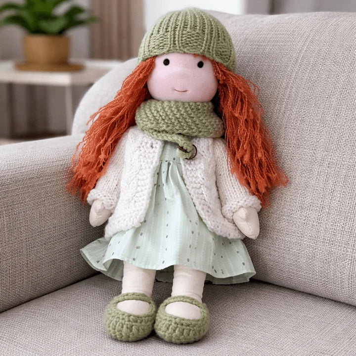 Soft Cotton Handmade Waldorf Doll – Perfect for Playtime