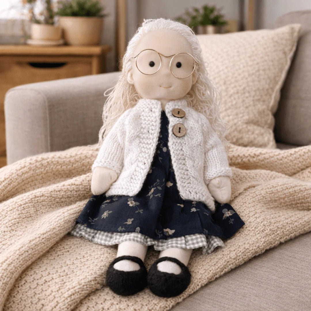 Soft Cotton Handmade Waldorf Doll – Perfect for Playtime