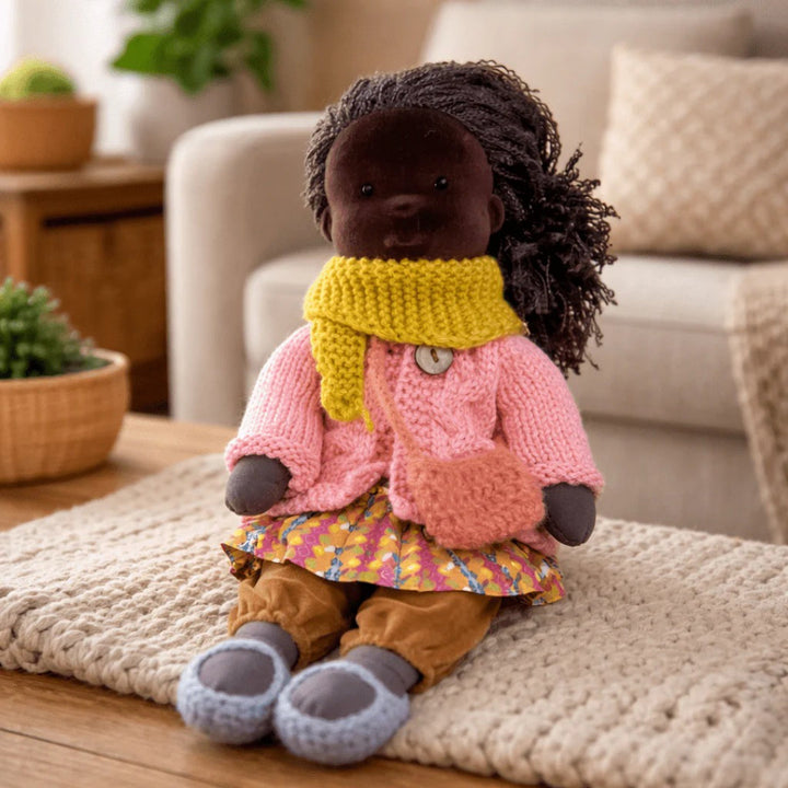Soft Cotton Handmade Waldorf Doll – Perfect for Playtime