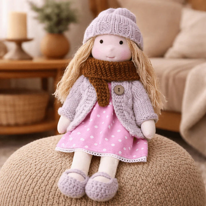 Soft Cotton Handmade Waldorf Doll – Perfect for Playtime