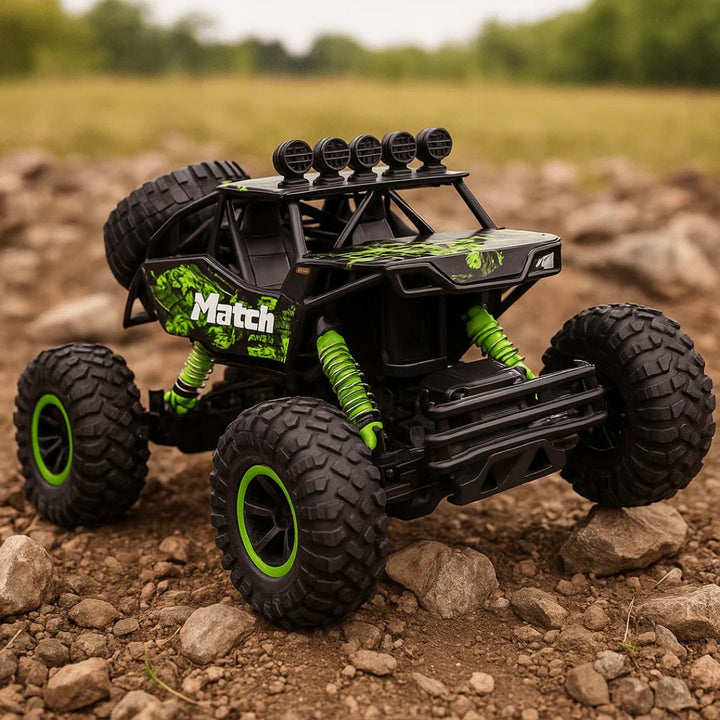 Remote-Controlled Off-Road Monster Truck – RC Adventure Vehicle