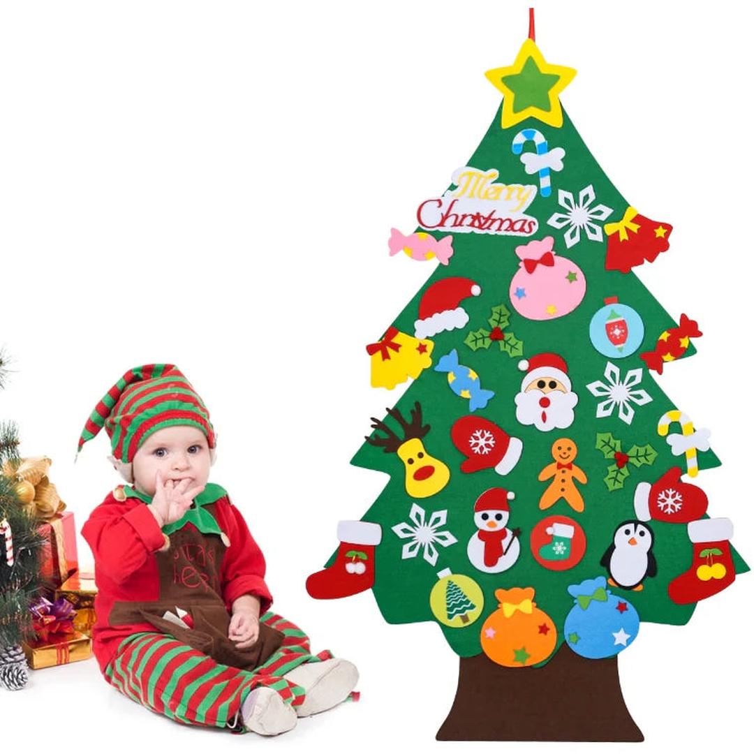 Kids' Felt Christmas Tree – A Fun and Creative Holiday Activity