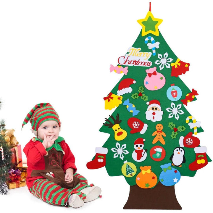 Kids' Felt Christmas Tree – A Fun and Creative Holiday Activity