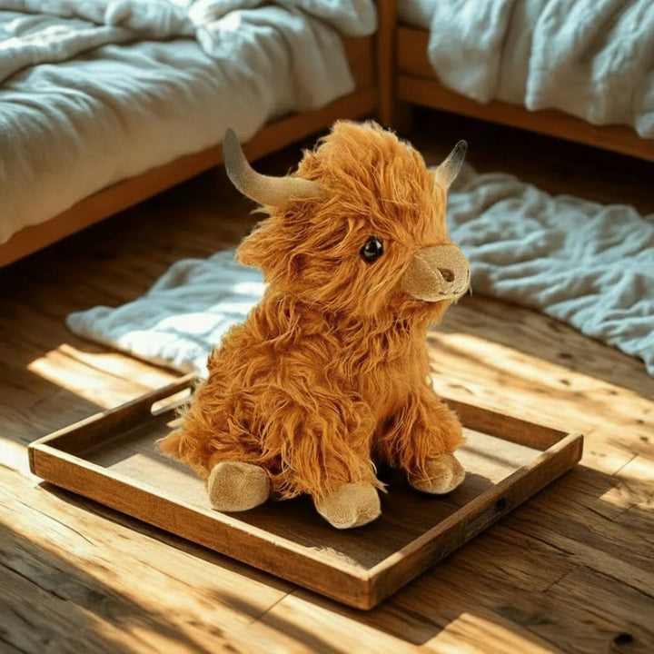 Soft Plush Highland Cow Cuddly Toy