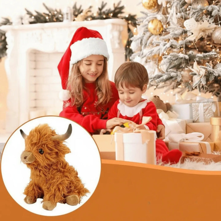 Soft Plush Highland Cow Cuddly Toy