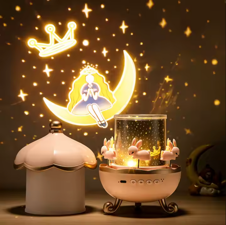 Kids' Rotating Night Light Projector – Fun Projection Designs