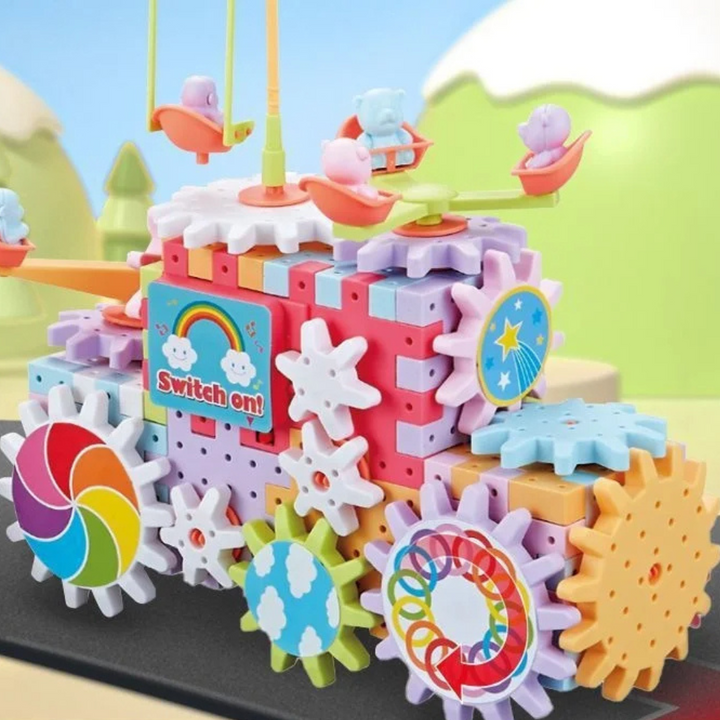Spinning Building Blocks – Imaginative Play Toy