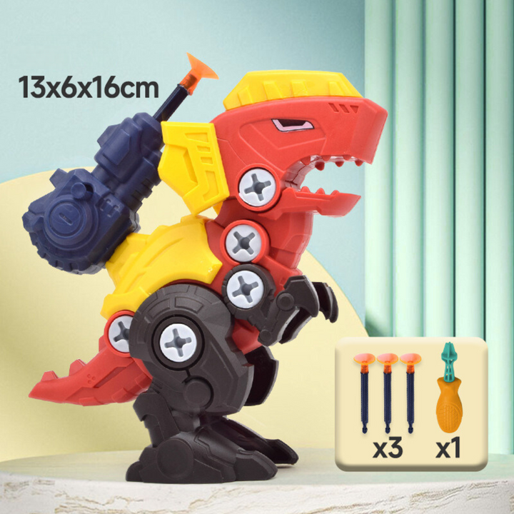Dinosaur Building Kit with Suction Cup – Imaginative Construction Fun