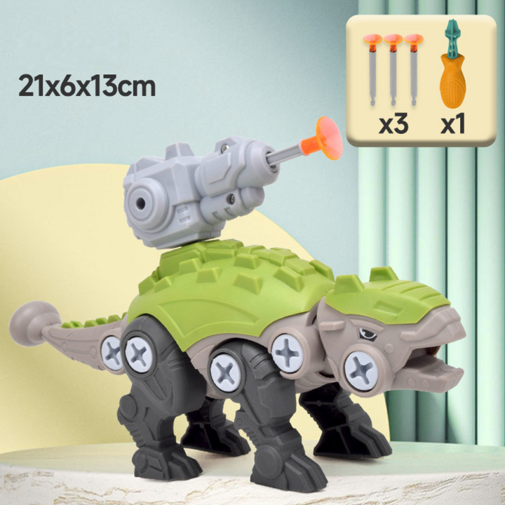 Dinosaur Building Kit with Suction Cup – Imaginative Construction Fun