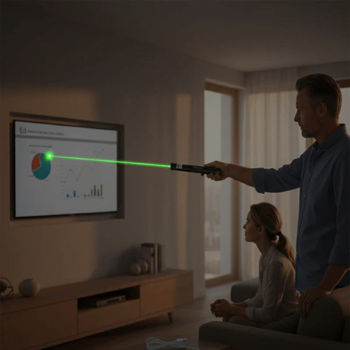 Adjustable Focusing Laser Pointer – Powerful Light Beam