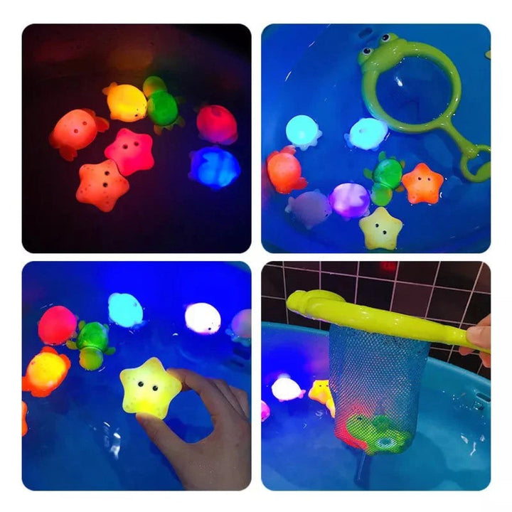 Interactive Light-Up Bath Toys for Kids Ages 3+