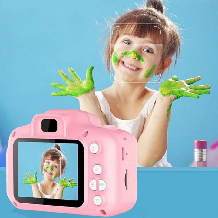Kids' Digital Camera: Drop-Resistant with 1080P HD Quality