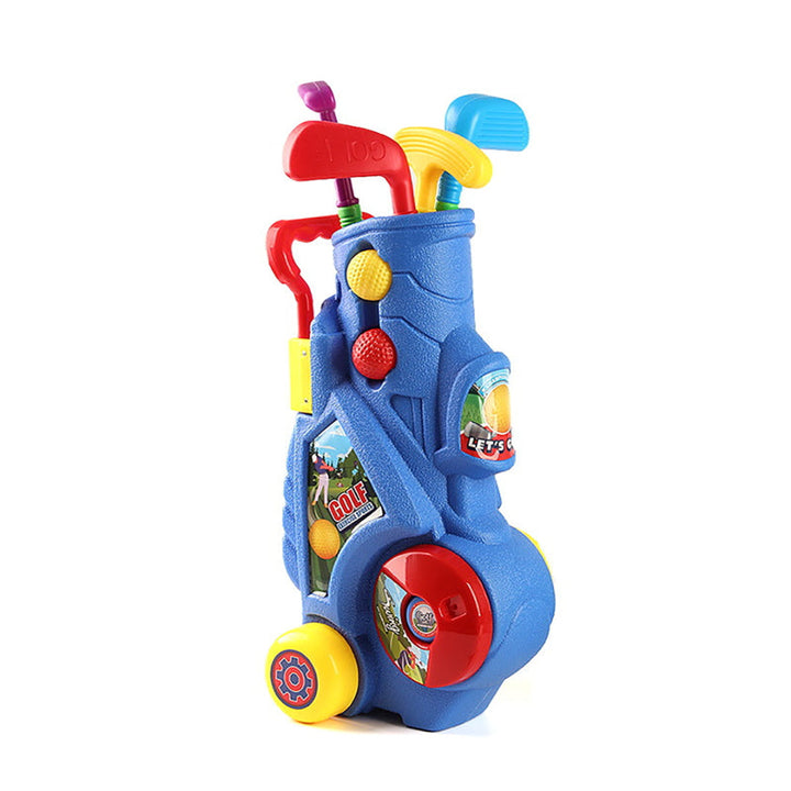 Kids' Golf Set with Rolling Cart