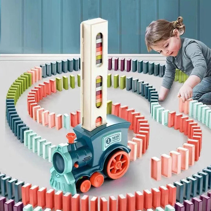 Automatic Domino Train Game for Kids