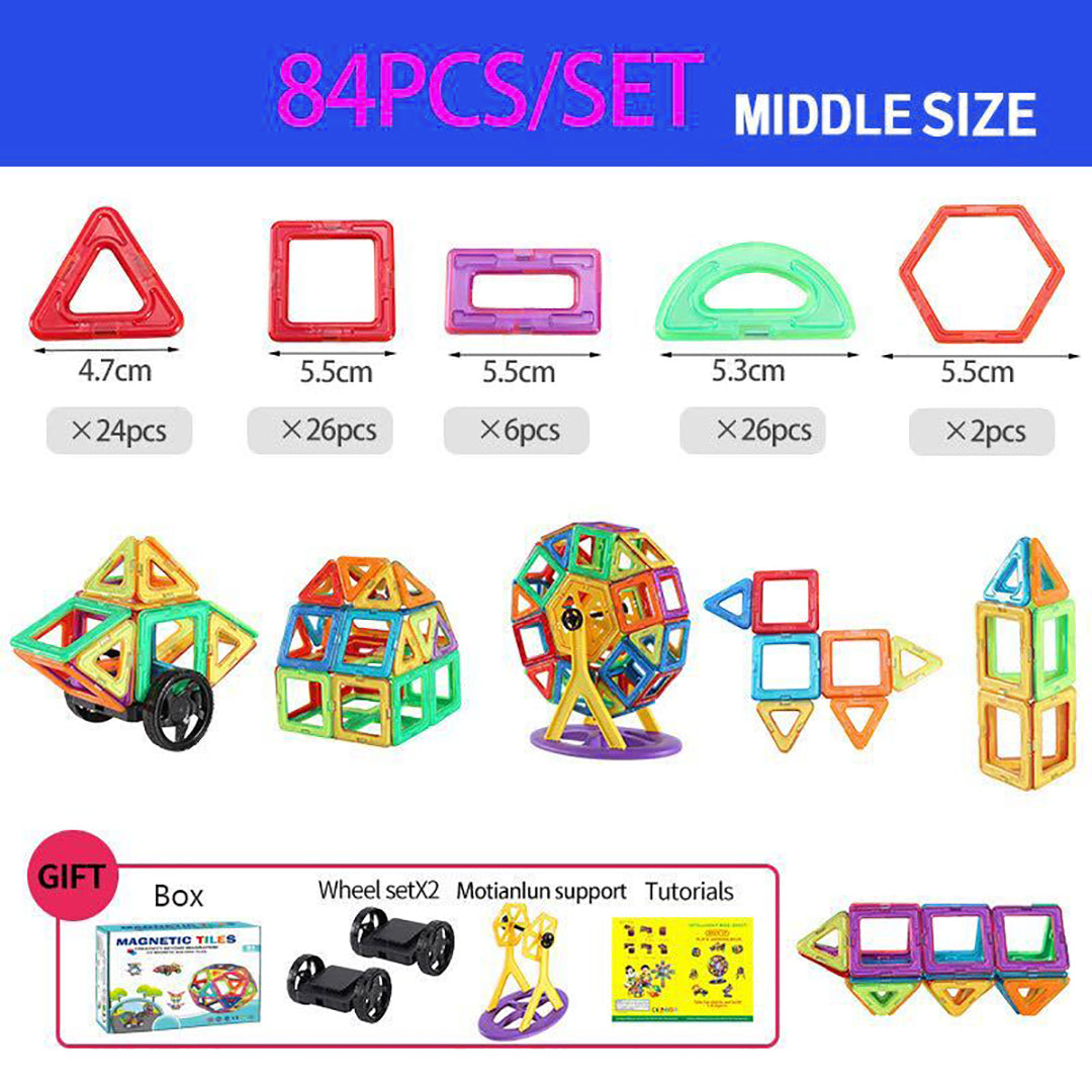 Magnetic Building Tiles – Ignite Your Imagination with Creative Construction