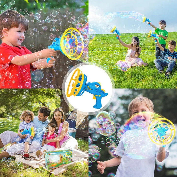 Dinosaur Bubble Blaster – Outdoor Fun for Kids
