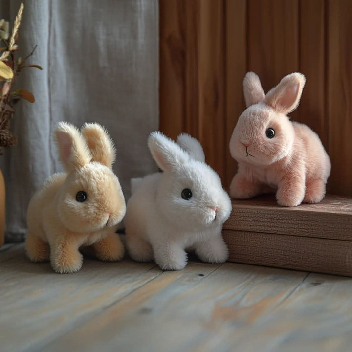 Jumping Interactive Plush Bunny – Soft Toy with Fun Motion