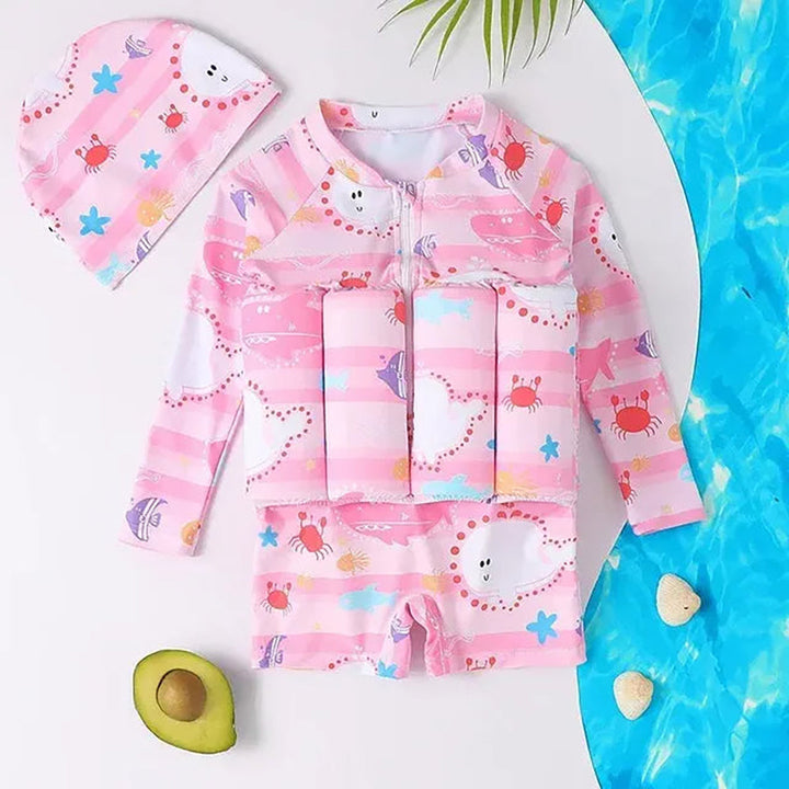 Kids' Floatable Swim Suit – Perfect for Ages 2 to 6