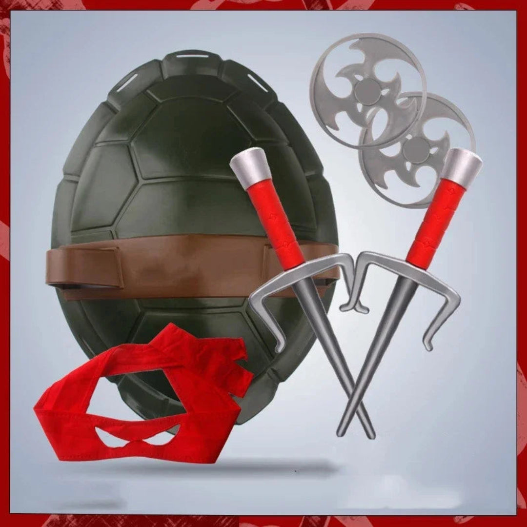 Kids' Ninja Gear Set with Shield and Accessories - BPA-Free Plastic