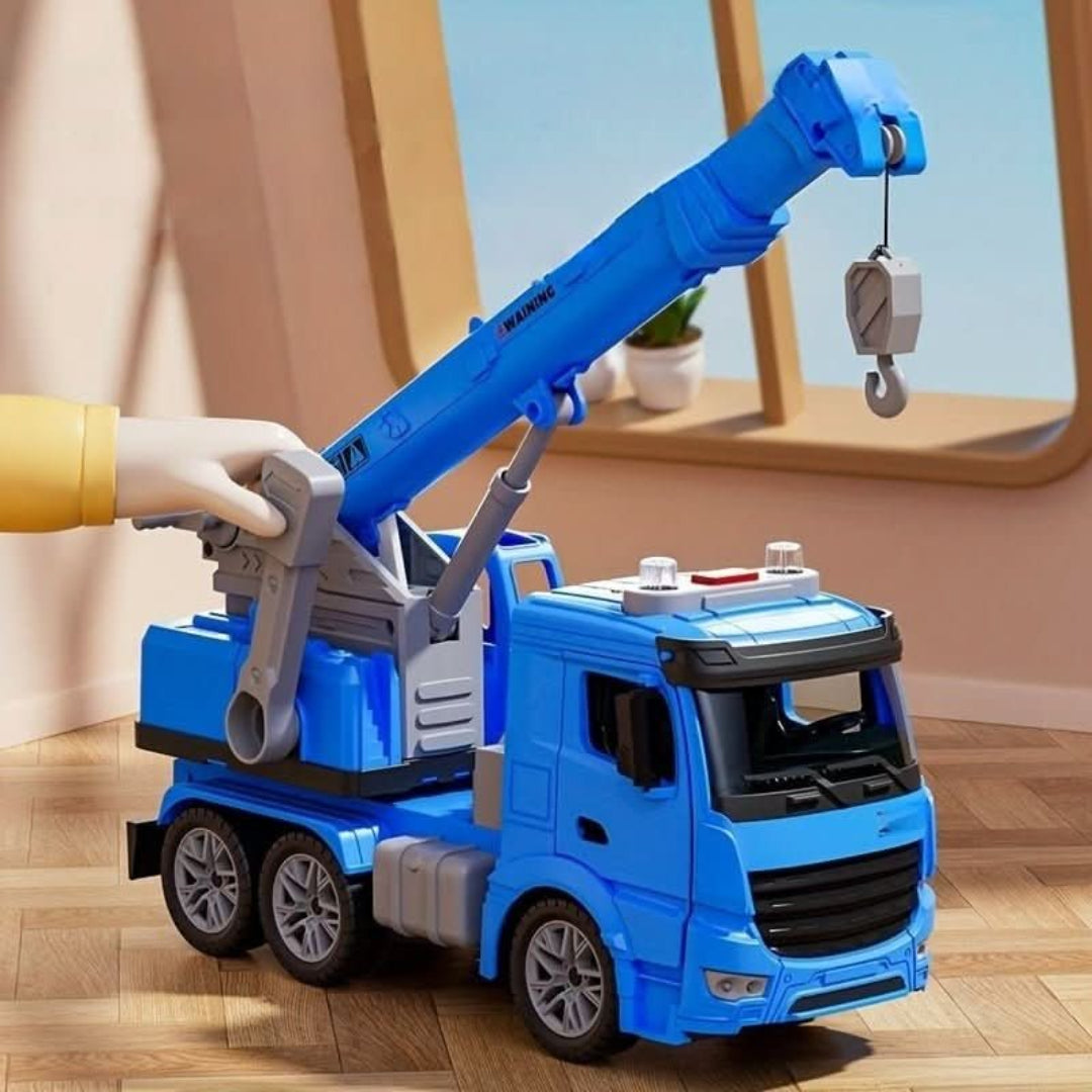 Movable Arm Construction Crane Toy – Interactive Construction Vehicle