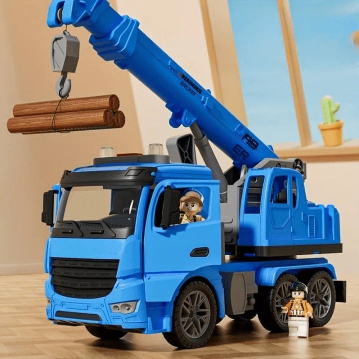 Movable Arm Construction Crane Toy – Interactive Construction Vehicle