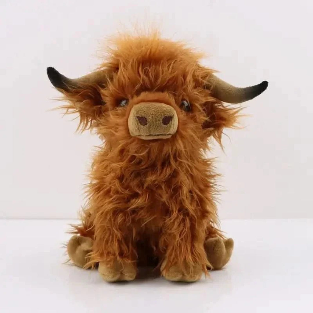 Soft Plush Highland Cow Cuddly Toy
