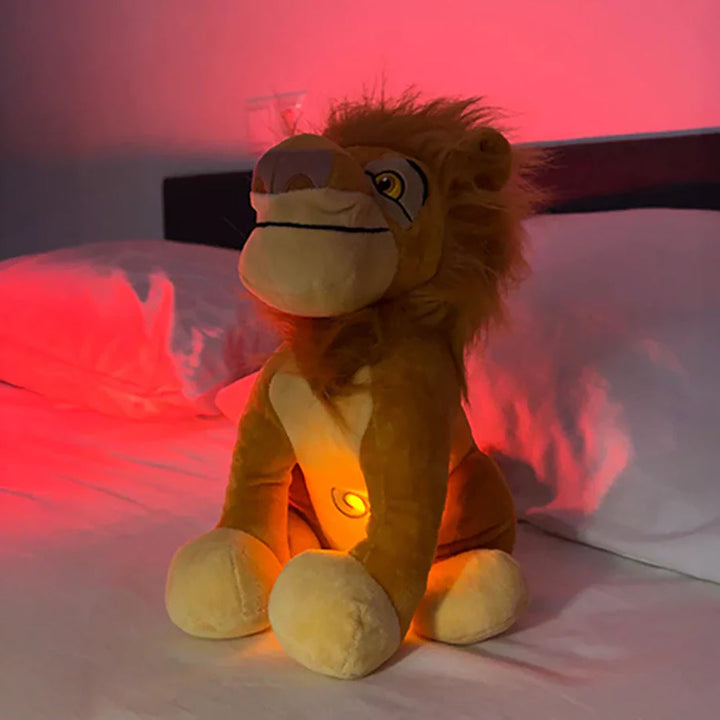 Animated Plush Lioness – Interactive Breathing Motion