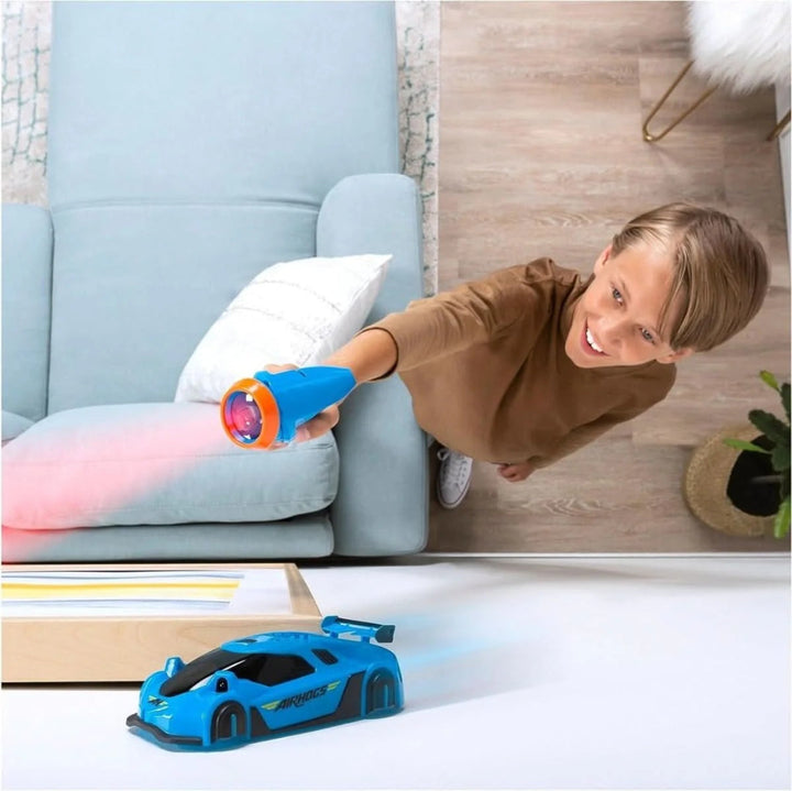 Remote-Controlled Wall Climbing Car with Laser Guidance
