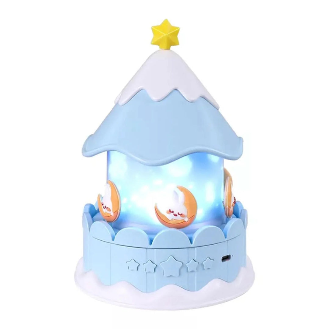 Musical Star Projector Night Light with 12 Unique Themes