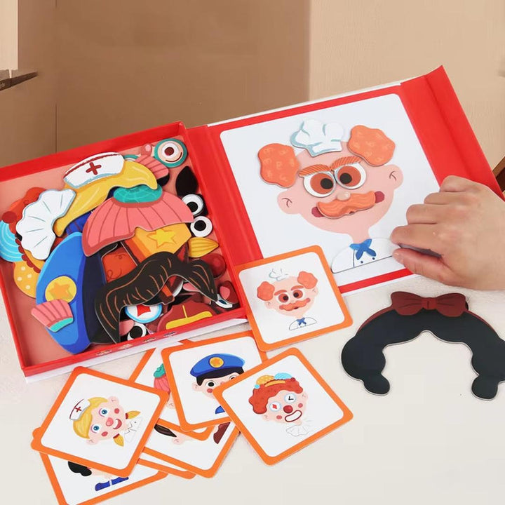 Kids' Face Expression Puzzle – Fun and Educational Toy
