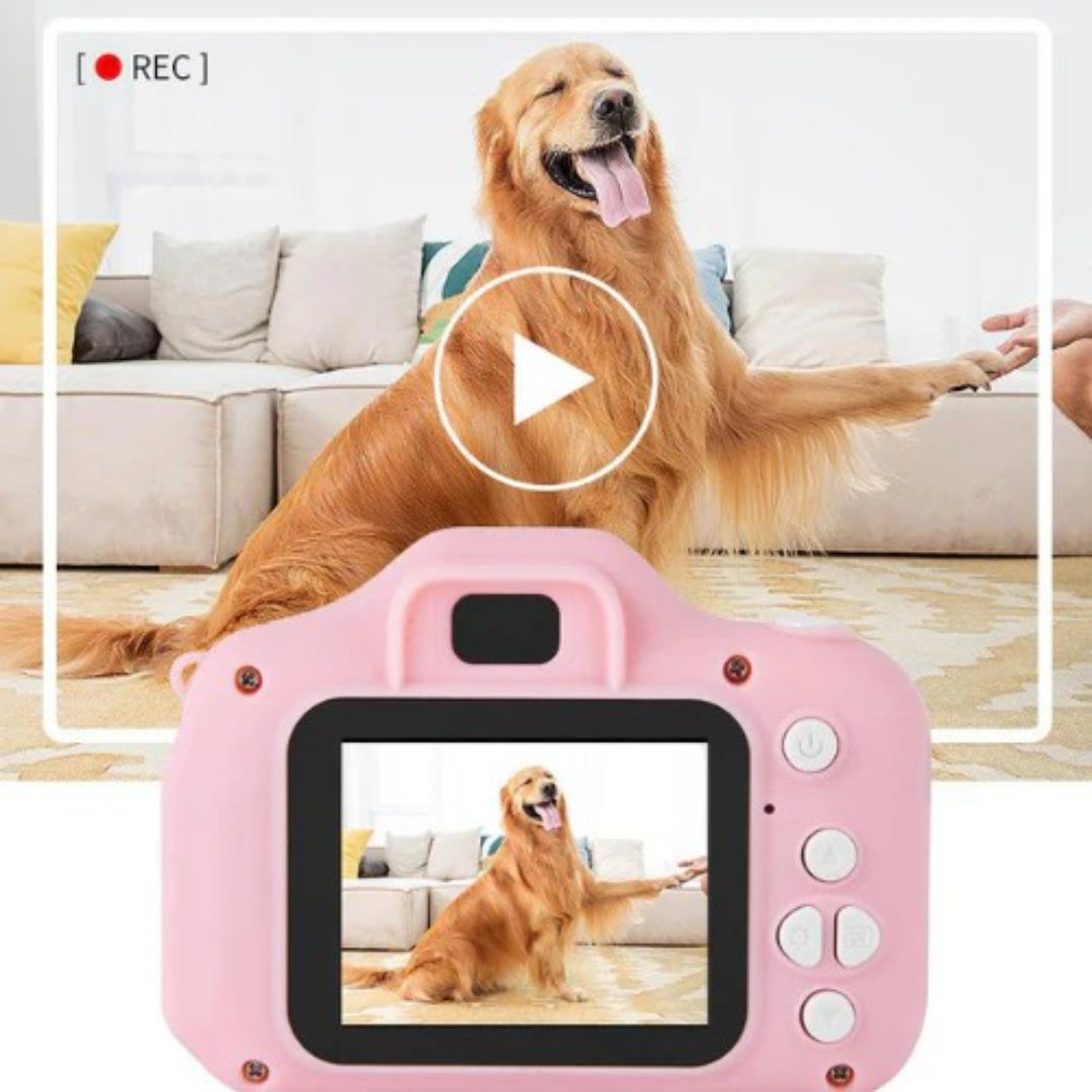 Kids' Digital Camera: Drop-Resistant with 1080P HD Quality