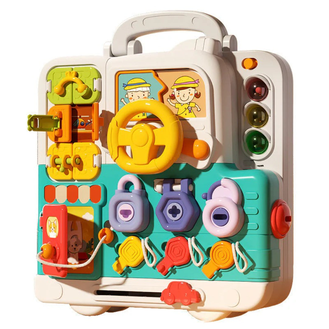 Children's Activity Board - Educational Toy for Developing Motor Skills