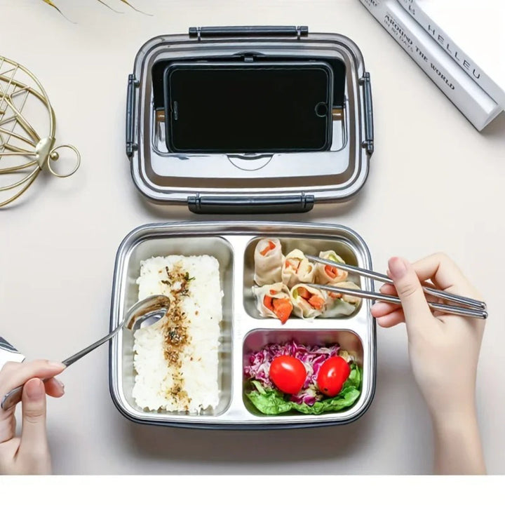 Airtight BPA-Free Stainless Steel Bento Lunchbox