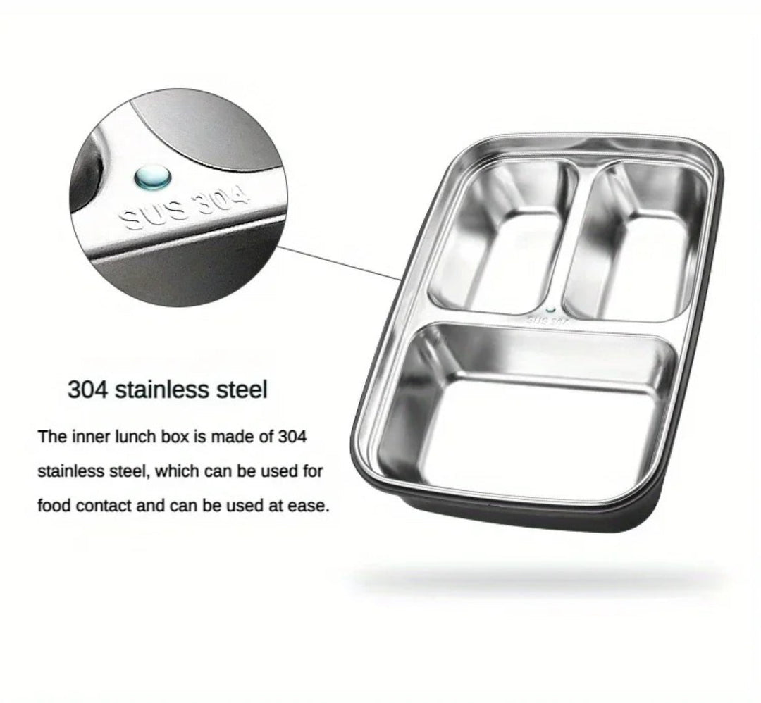 Airtight BPA-Free Stainless Steel Bento Lunchbox