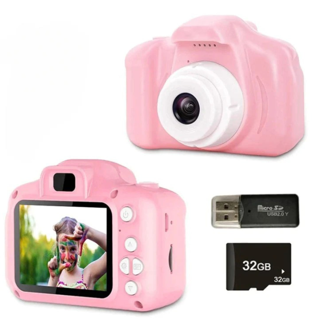 Kids' Digital Camera: Drop-Resistant with 1080P HD Quality