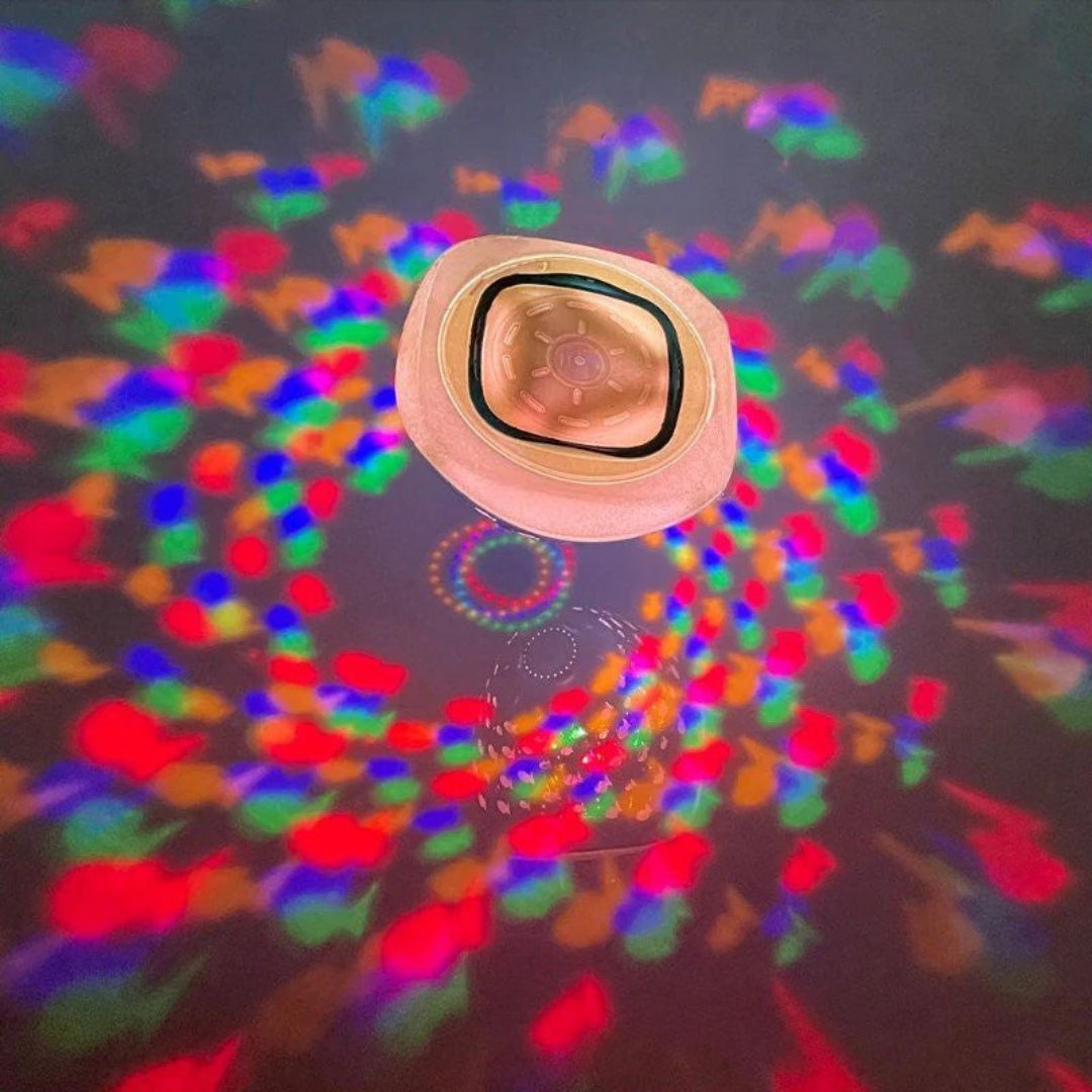 LED Fountain Bath Toy with Spraying Light Effects