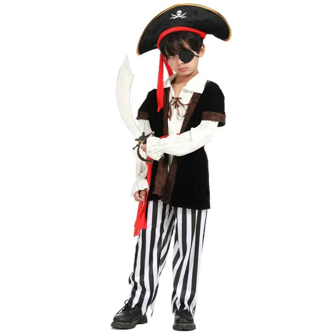 Treasure Hunter Pirate Costume for Boys