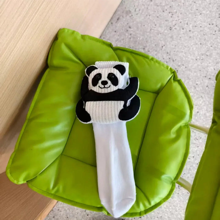 Cozy 3D Animal-Inspired Home Socks with Non-Slip Sole