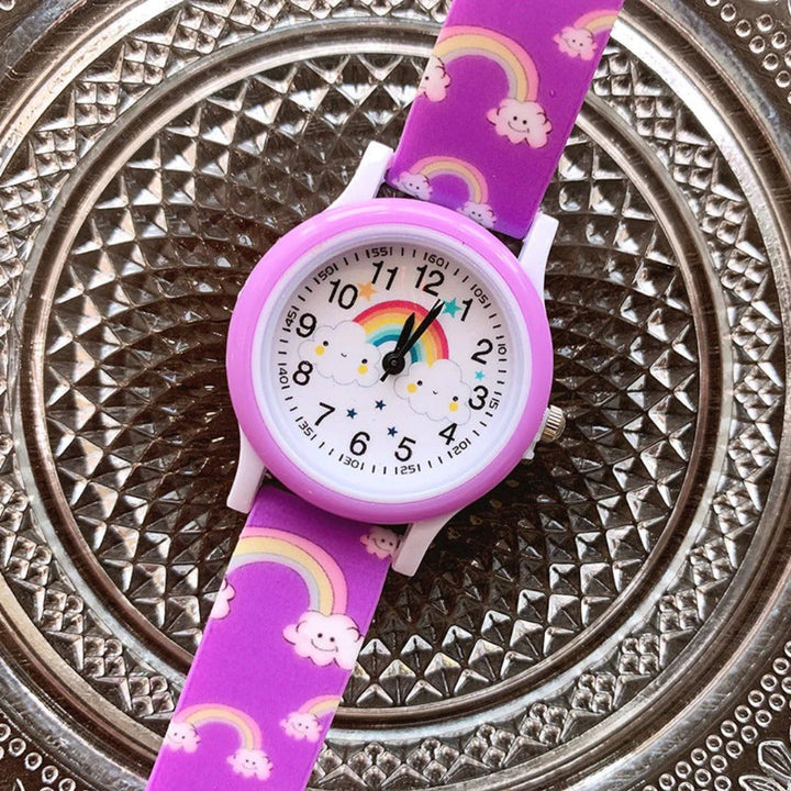 Unisex Analog Rainbow Watch