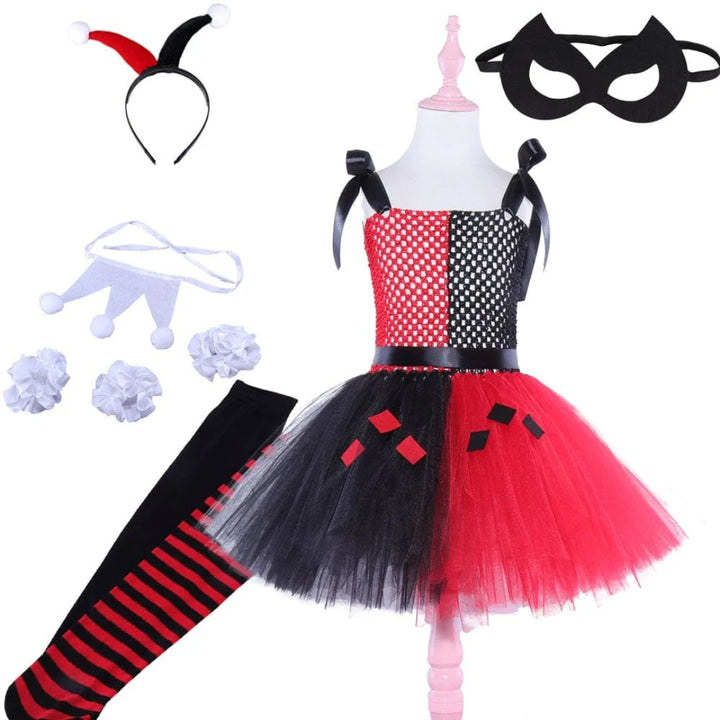 Girls' Superhero Costume with Accessory Set