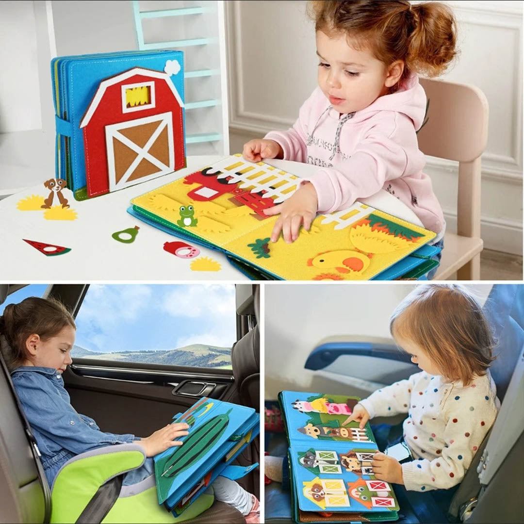 Interactive 3D Activity Book – Engaging Learning Through Play for Kids