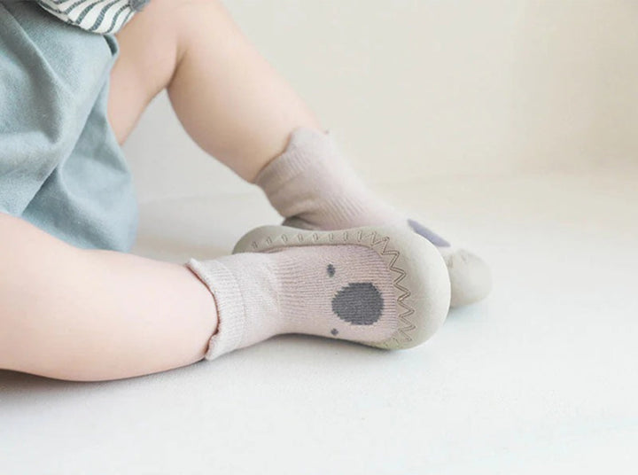 Non-Slip Baby Booties for First Steps