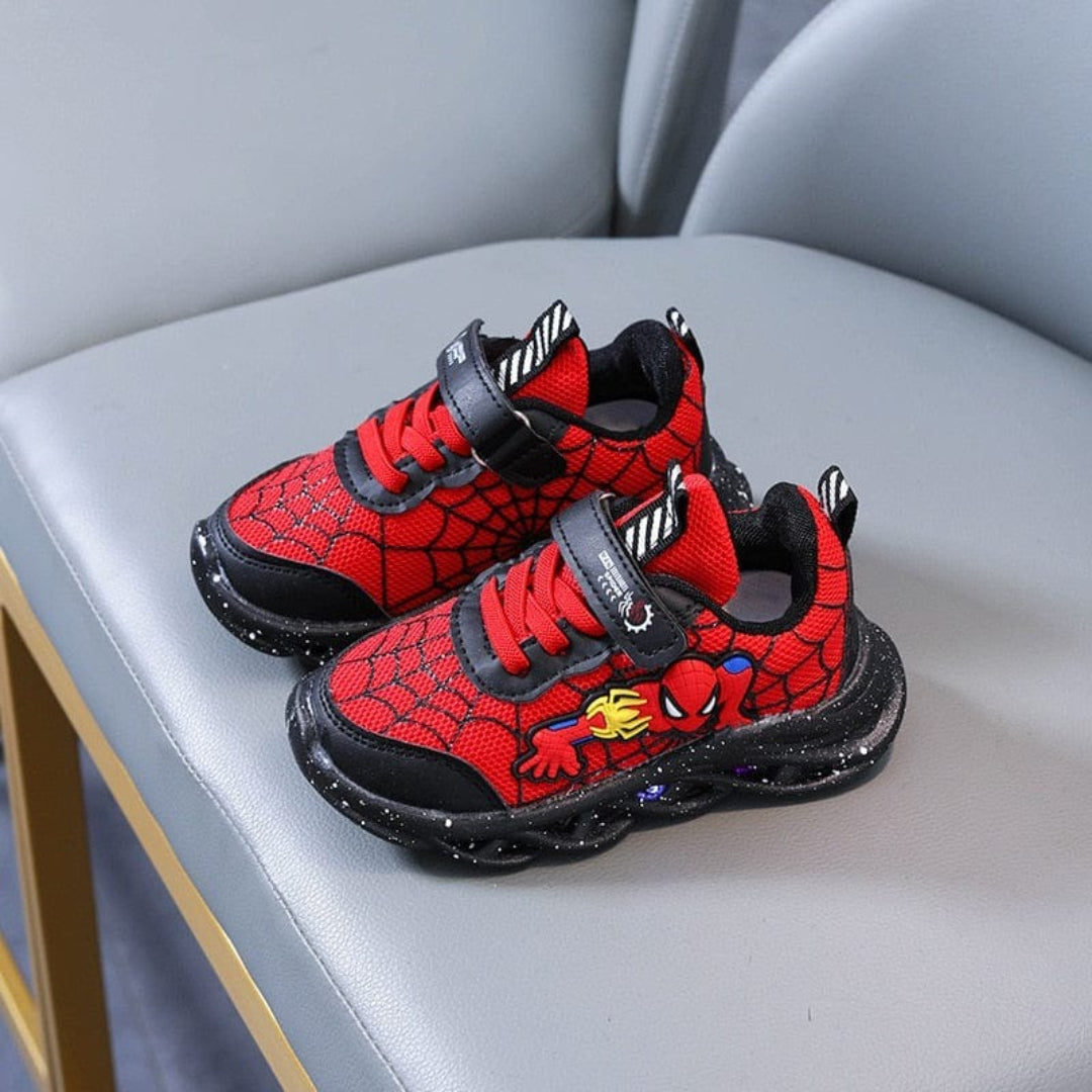 LED Light-Up Sneakers for Kids with Fun Prints